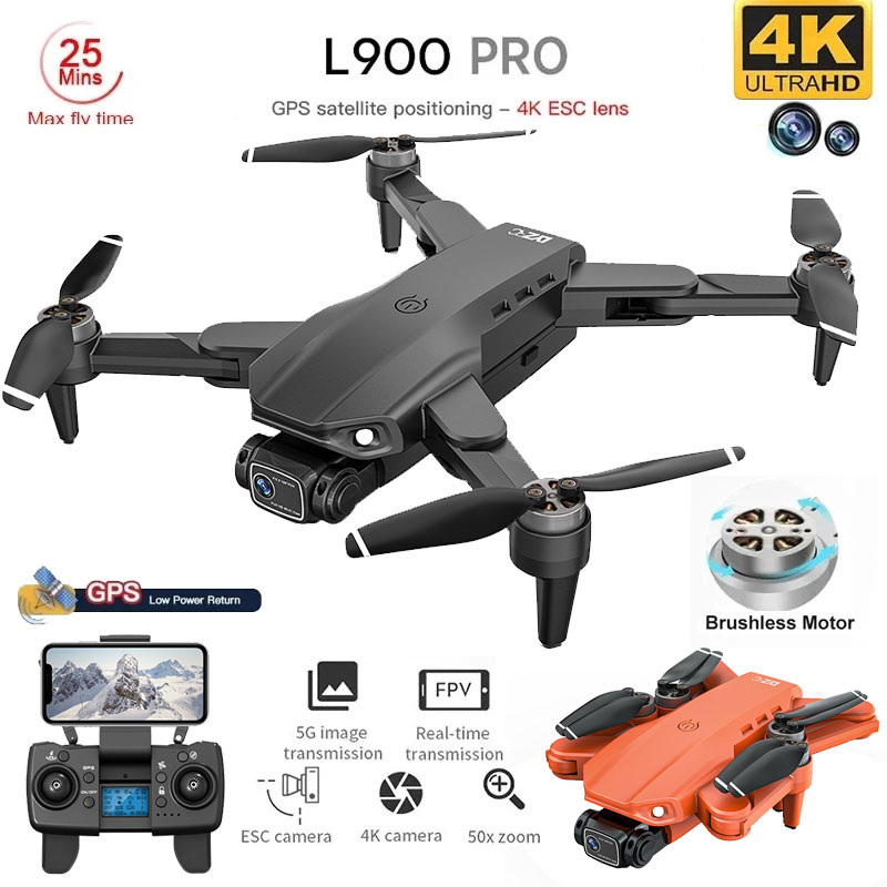Drone Aerial Photography - L900 Pro GPS Drone 4K profesional