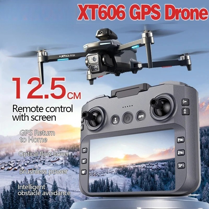 Drone Multispectral - Dron GPS Original XT606 MAX 4k