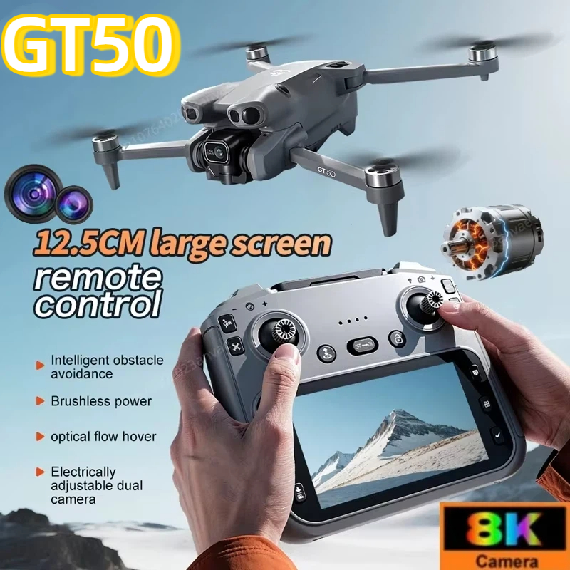 Drone Multispectral - Dron RC GT50 8K HD, Fotografía