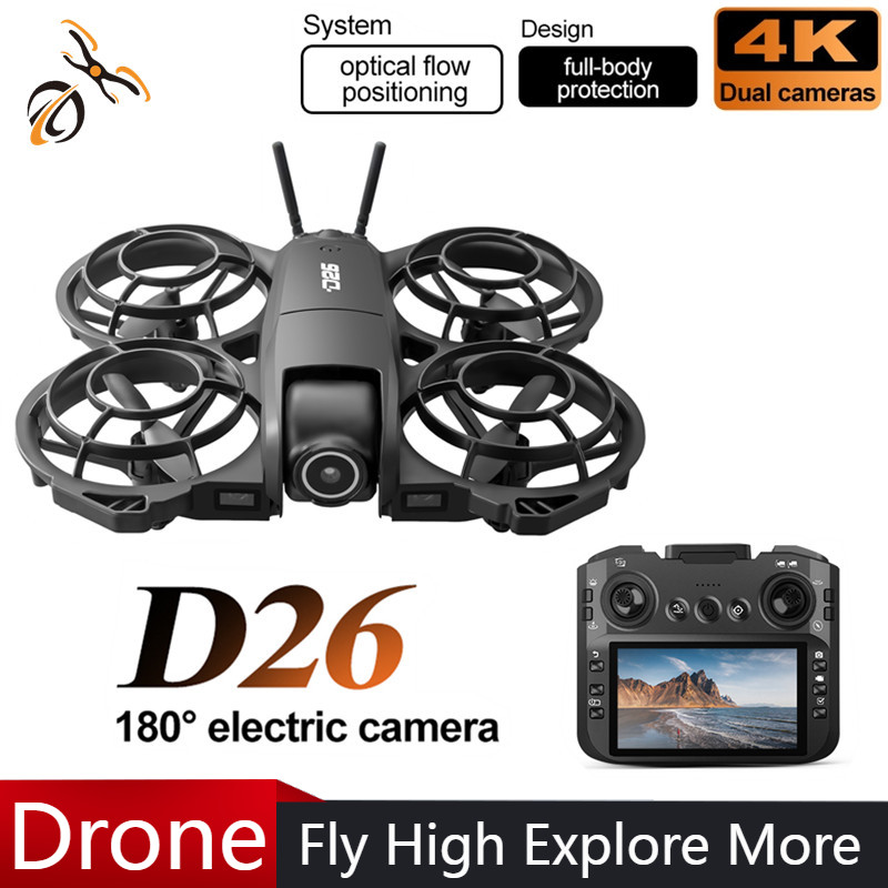 Drone Aerial Photography - Dron D26 4K Aéreo HD 180