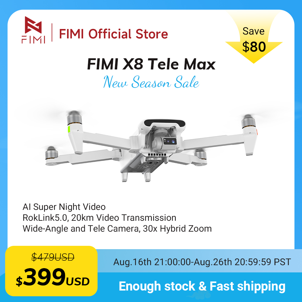 Drone Thermal Imaging - FIMI-Dron X8 Pro con GPS, vídeo