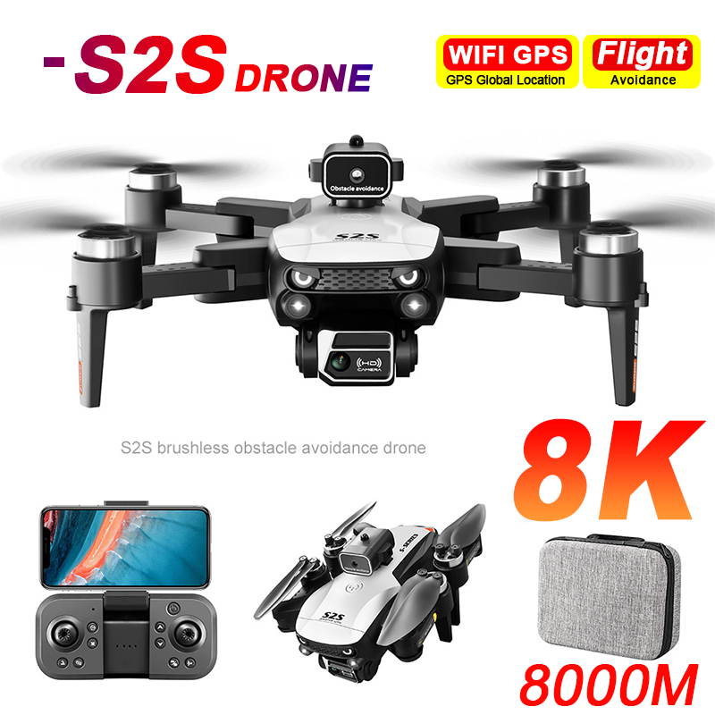 Nuevo Dron S2S 8K profesional  - Drone Multispectral reseña y precio