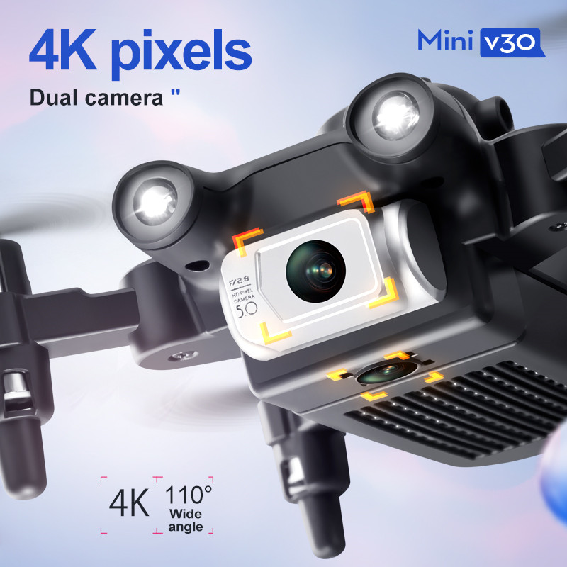 Mini Dron V30 WiFi FPV con cám - Drone Aerial Photography reseña y precio