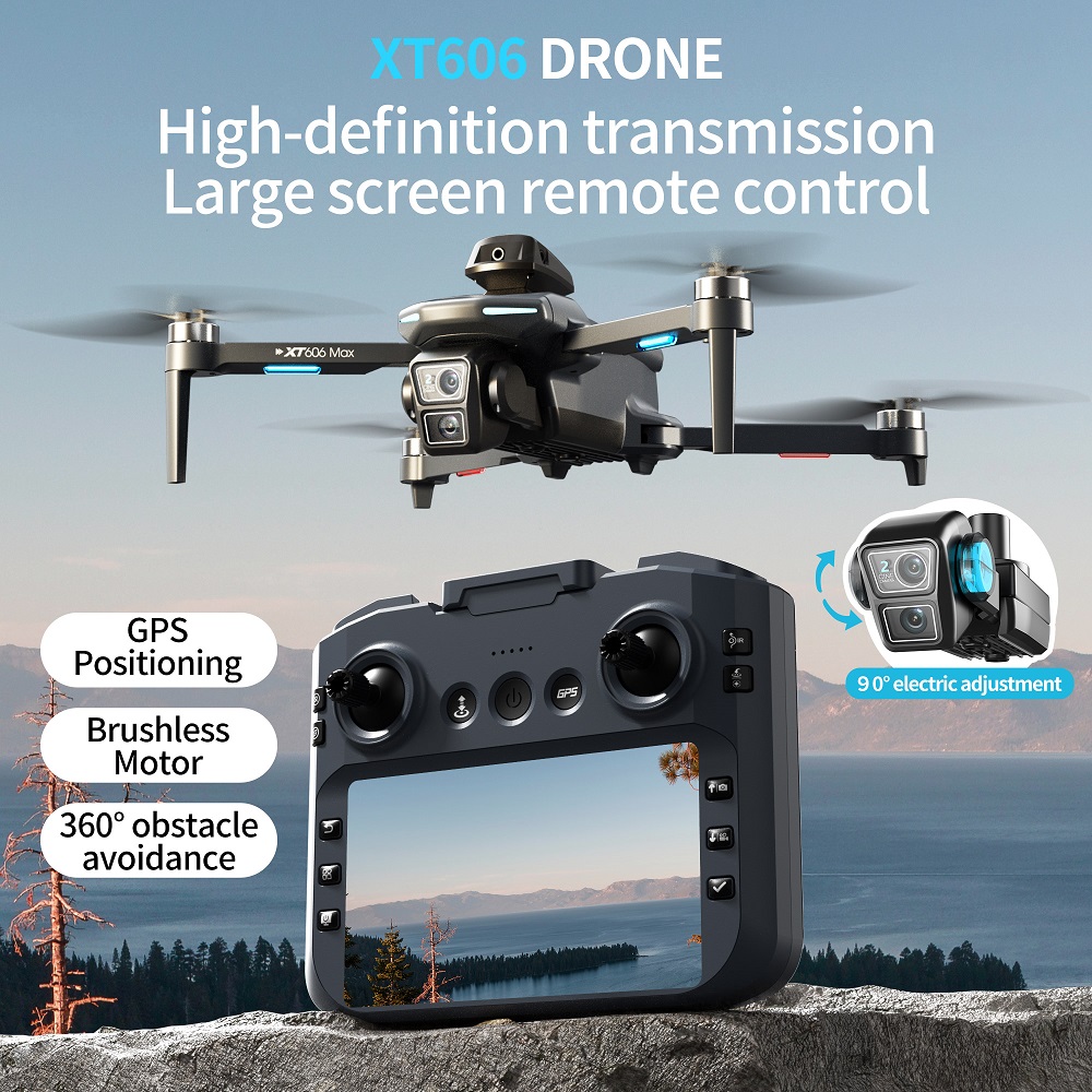 Dron XT606 MAX 3 con Batería,  - Drone Thermal Imaging reseña y precio