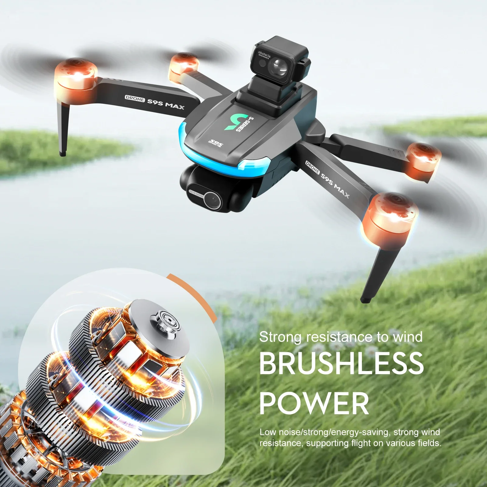 Nuevo S9S MAX MINI Drone 4K 2  - Drone Aerial Photography reseña y precio