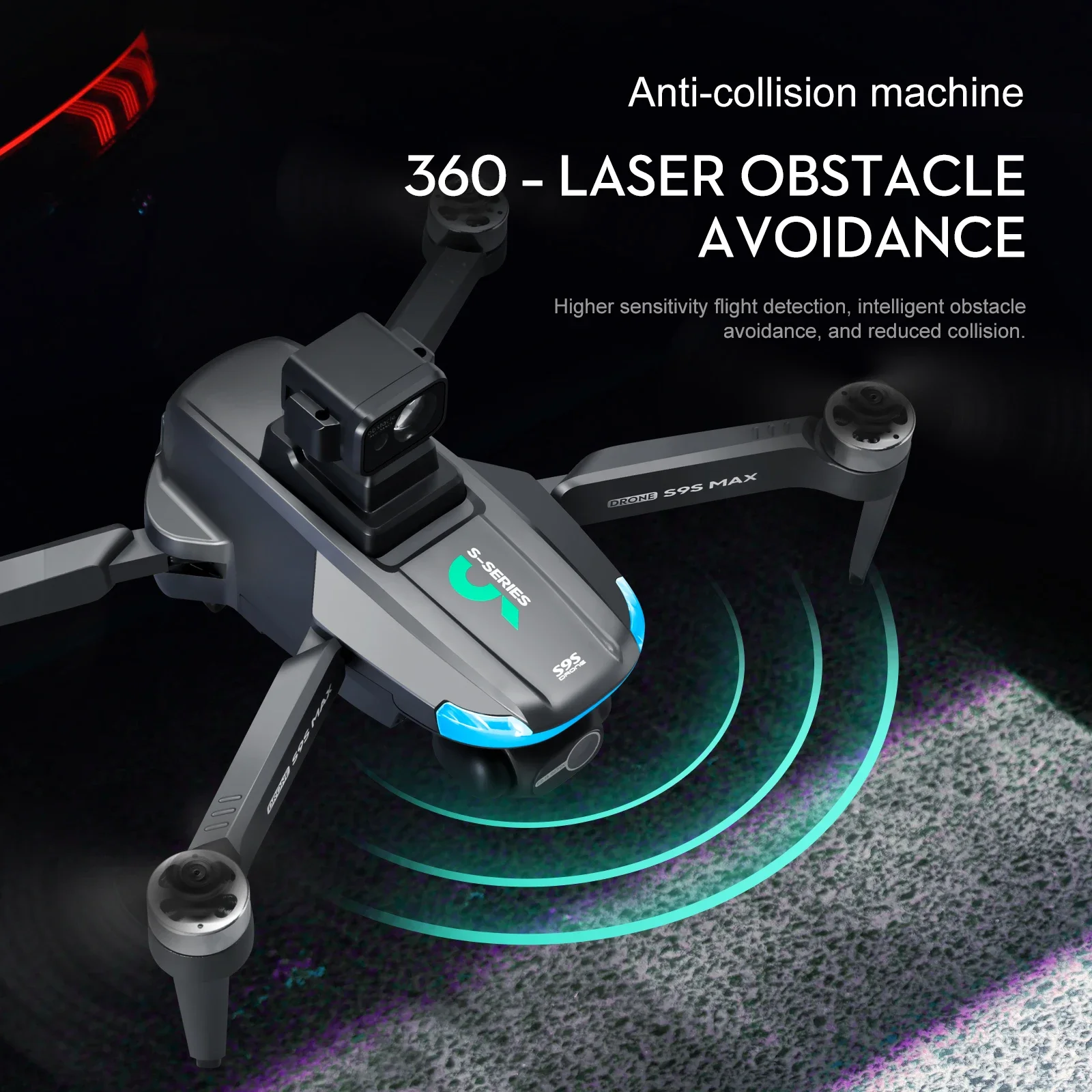Nuevo S9S MAX MINI Drone 4K 2  - Drone Aerial Photography reseña y precio