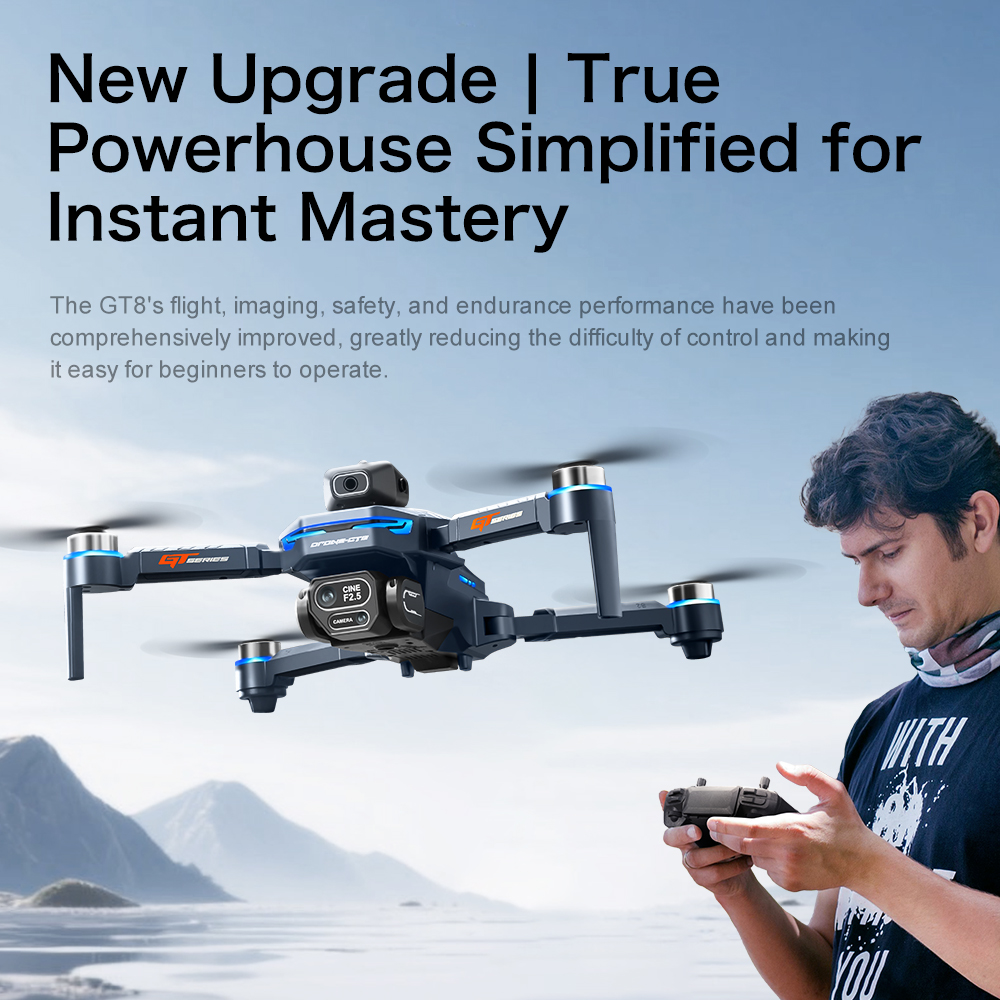 Dron Original GT8 8K Profesion - Drone Surveying reseña y precio
