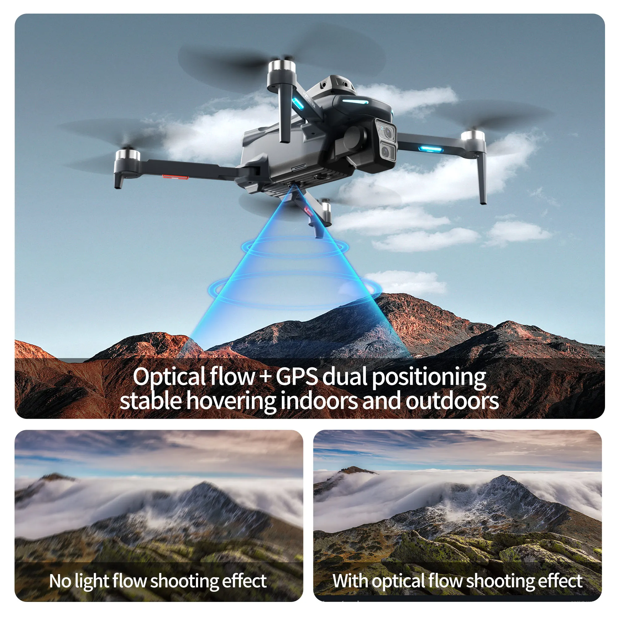 Dron GPS Original XT606 MAX 4k - Drone Multispectral reseña y precio