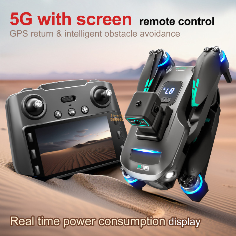 8K Cámara Dual 5G WIFI FPV Con - Drone Aerial Photography reseña y precio