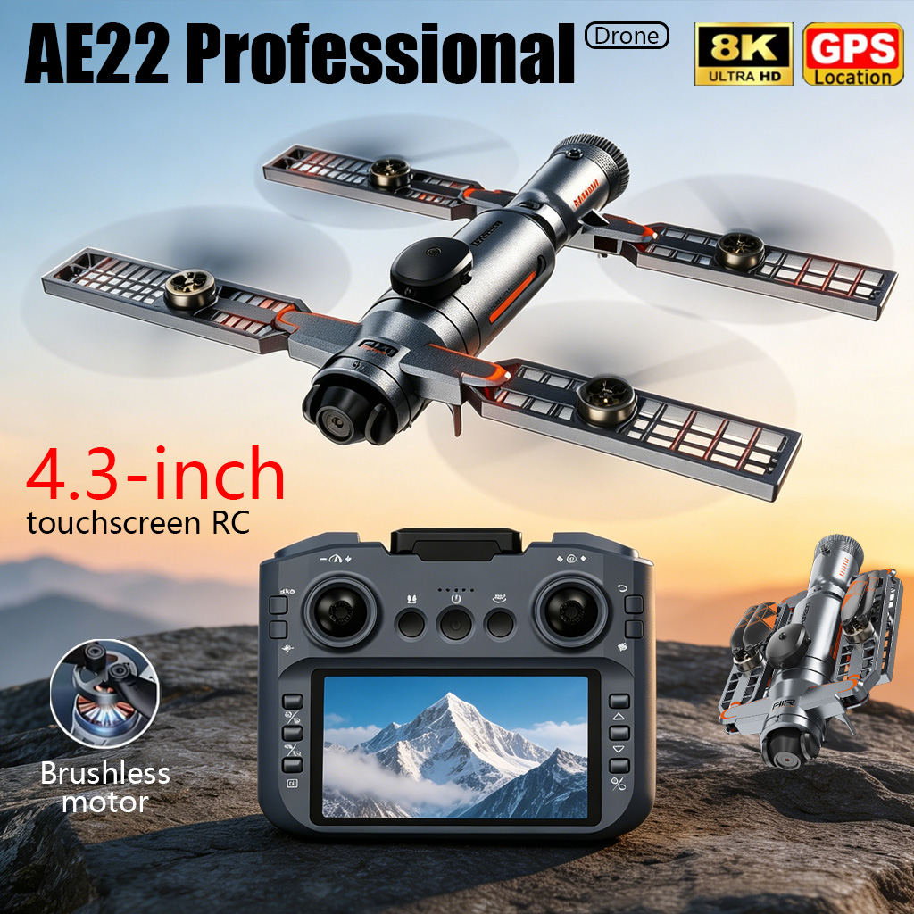 Dron Plegable AE22 PRO MAX Mej - Drone Multispectral reseña y precio