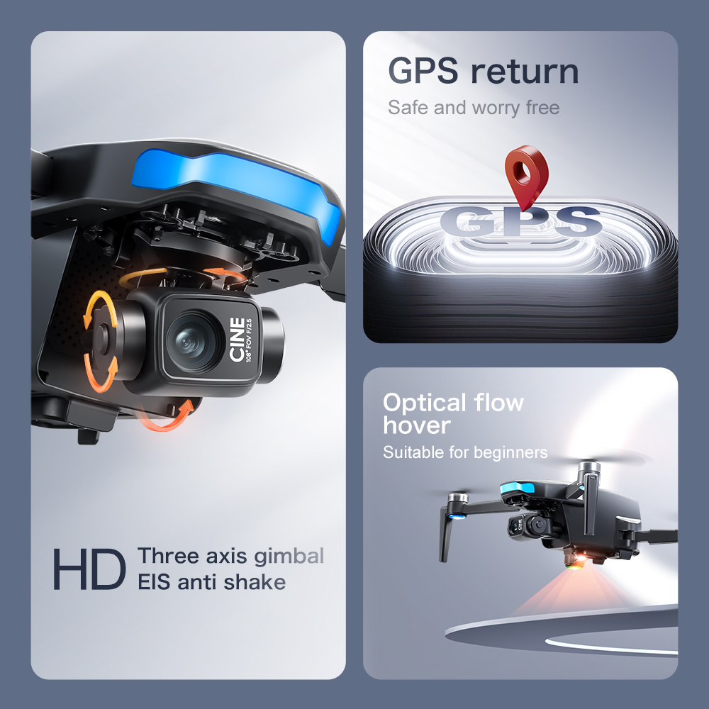 Dron GPS Original S-X1 con cám - Drone Multispectral reseña y precio