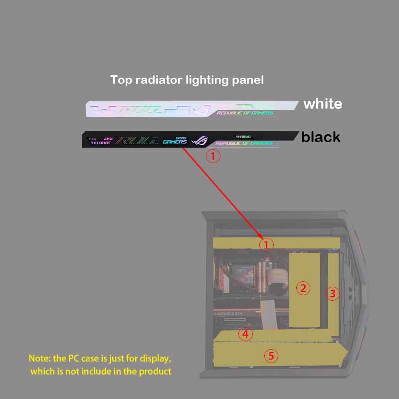 Paneles de iluminación ARGB co - Holy Stone Drone Hs440 reseña y precio
