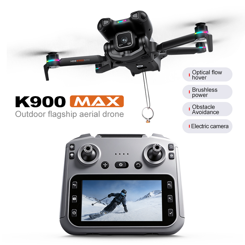 Nuevo Dron GPS K900 MAX con Cá - Drone Multispectral reseña y precio