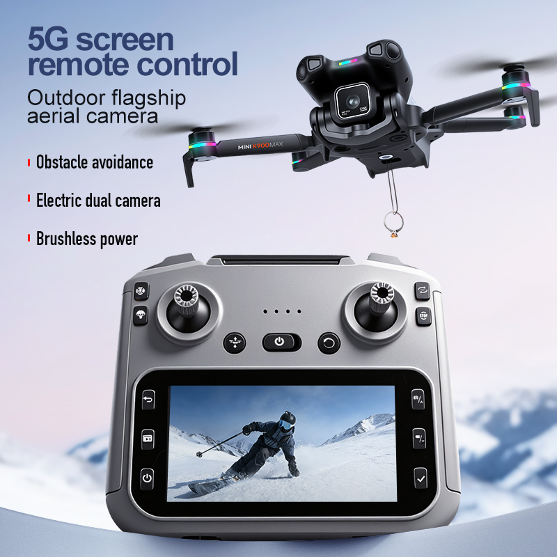 Nuevo Dron GPS K900 MAX con Cá - Drone Multispectral reseña y precio